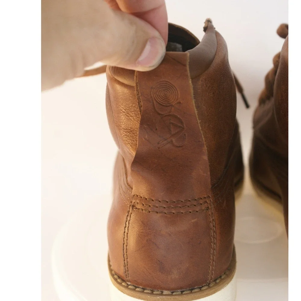 Alpinestars Oscar Rayburn Riding Boots Brown Leather Mens US 9 EUR 42 281835